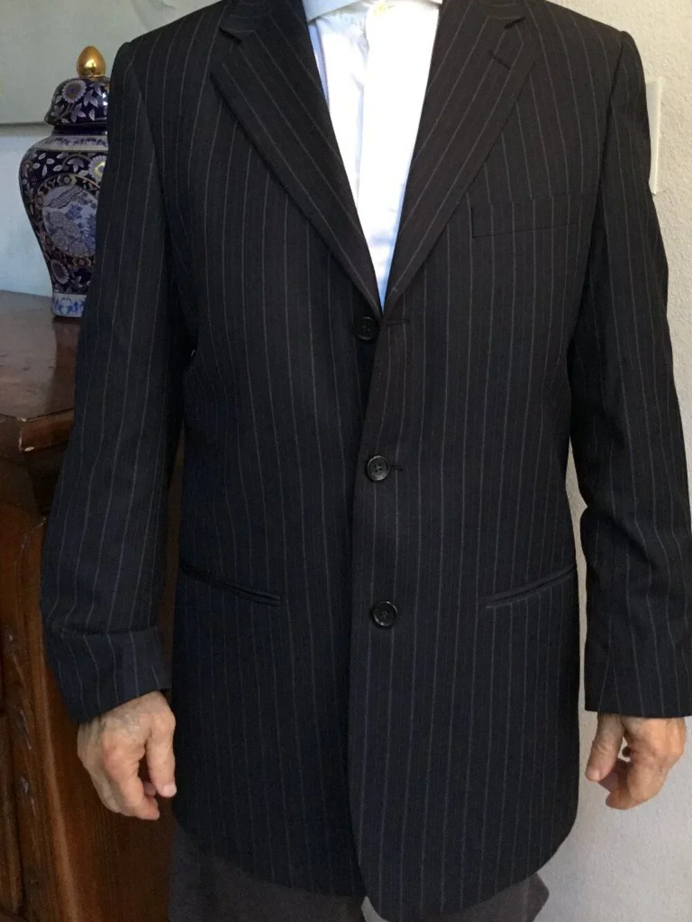 Ferrecci gently pinstripe